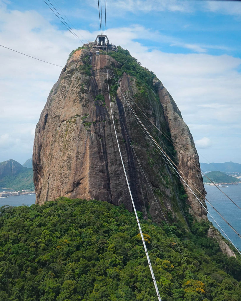 Sugarloaf Mountain Rio Brazil Zip Line Row Erupts At Rio s Iconic